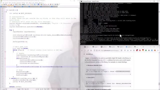 RayLib 2D Challenge Part 4 - Making the Menu with Raygui смотреть онлайн