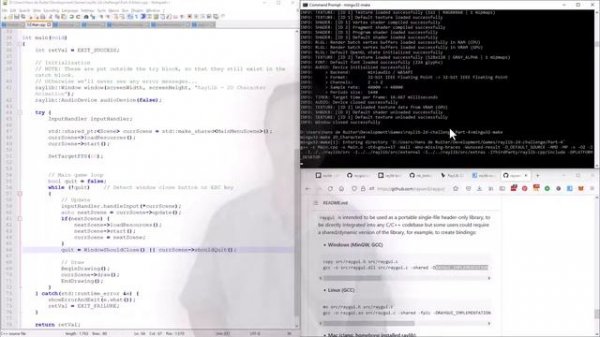 RayLib 2D Challenge Part 4 - Making the Menu with Raygui