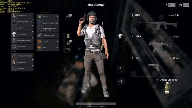 Nvidia GTX 1070 - PLAYERUNKNOWN'S BATTLEGROUNDS 1440p Gameplay смотреть онлайн