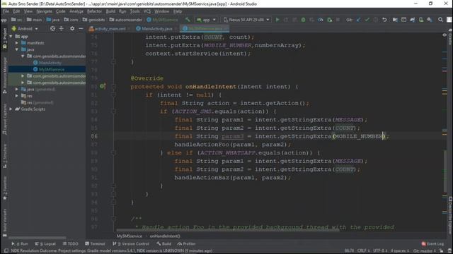 CREATE INTENT-SERVICE IN ANDROID | MAKING APPS THAT AUTOMATE THINGS | ANDROID PROGRAMMING смотреть онлайн