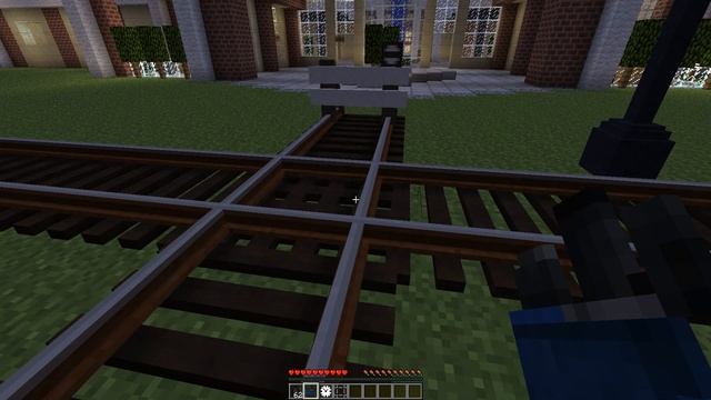 КАК СДЕЛАТЬ ПАРОВОЗ - Обзор модов Minecraft (43) смотреть онлайн