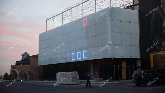 Архитектурная подсветка, Ночной клуб "Icon" смотреть онлайн