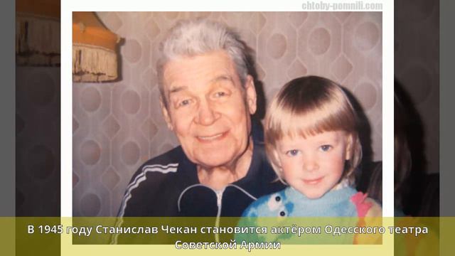 Чекан, Станислав Юлианович - Биография смотреть онлайн