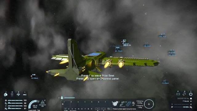 B 17E Take Off - Space Engineers Naval Series смотреть онлайн