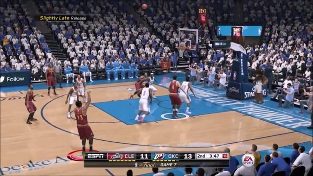 NBA 2K15 vs NBA Live 15 - Video Game Battles смотреть онлайн