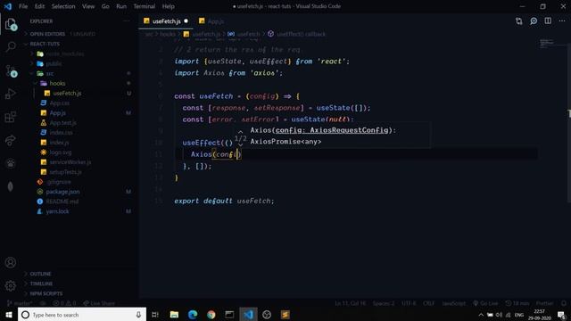 Create Your Own Custom Hook In React.JS For Data Fetching | useFetch Hook | Advanced React.JS смотреть онлайн