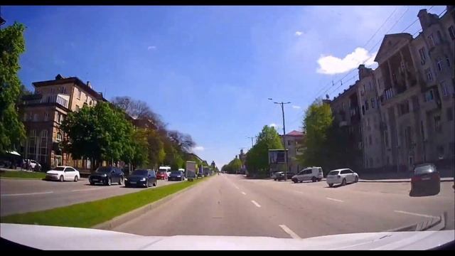 Весна в Запорожье и цветущие каштаны. смотреть онлайн