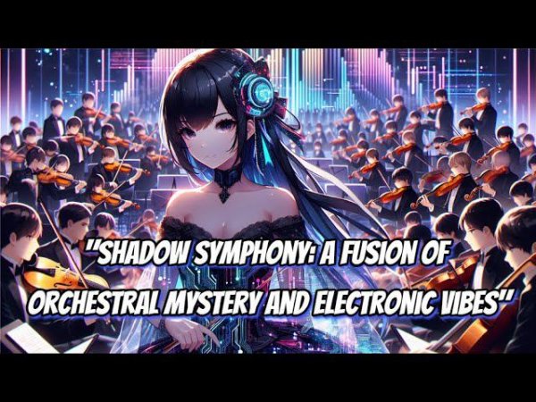 "Shadow Symphony: A Fusion of Orchestral Mystery and Electronic Vibes"
