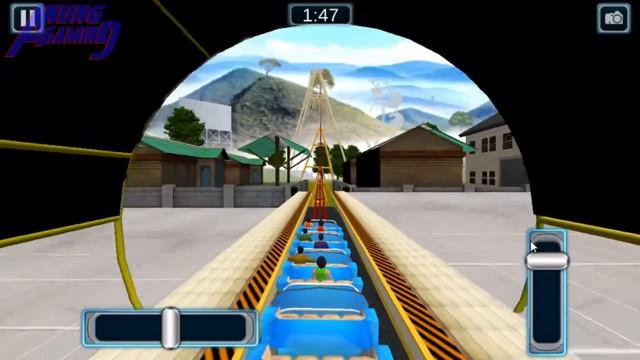 Roller Coaster Simulator - Simulasi Roller Coaster Seru (Level 1-4) (Android Game) смотреть онлайн