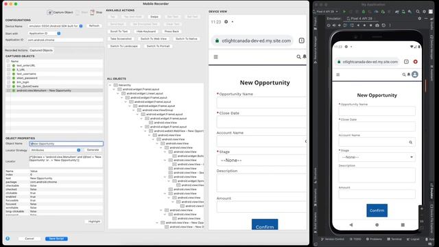 Mobile Salesforce Testing with Katalon: Setting up emulator in Android Studio смотреть онлайн