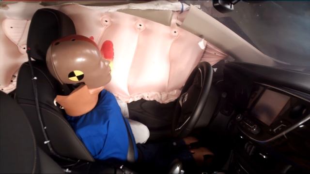 2016 Buick Envision side IIHS crash test смотреть онлайн