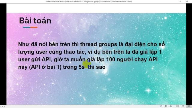 Jmeter Automation Testing 2 - Config a Thread group смотреть онлайн