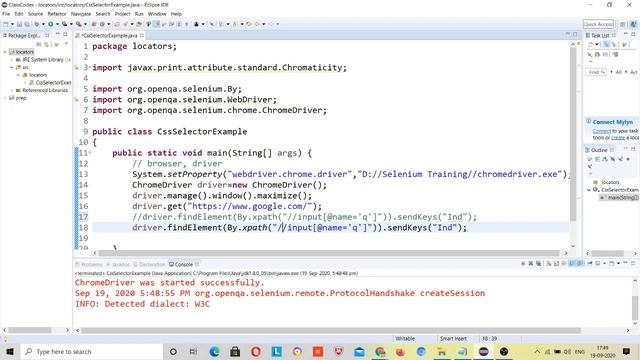 Class-10 || Locators : ID || XPATH || CSS || CLASSNAME || NAME смотреть онлайн