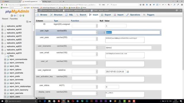 recover WordPress user name and password смотреть онлайн