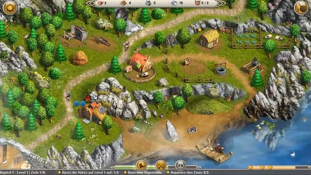 Viking Saga: The Cursed Ring - Kapitel 1, Level 1 - Expert, 3 Sterne смотреть онлайн