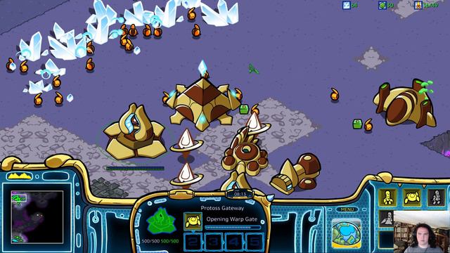 Starcraft Broodwar Carbot Playthrough Protoss 2 смотреть онлайн