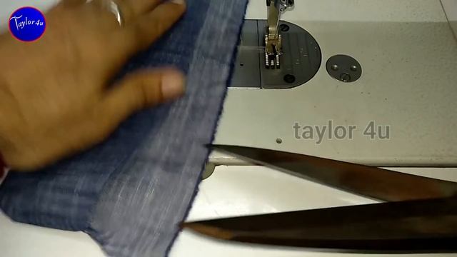 How to Sew Polo shirt | Shirt front placket stitching смотреть онлайн