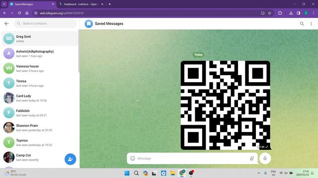 How to Scan QR Code on Telegram to Join Group in 2024 смотреть онлайн
