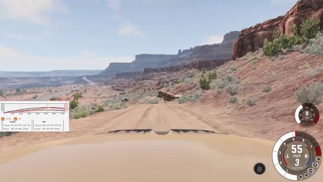 Rally run in BeamNG drive смотреть онлайн