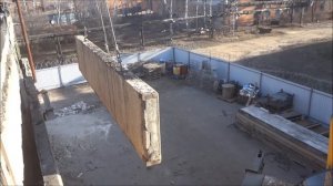 Демонтаж керамзитобетонных панелей. Ливны