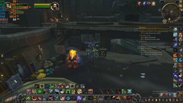 World of Warcraft on Celeron G3930 2.9GHz Intel HD 610 720p смотреть онлайн