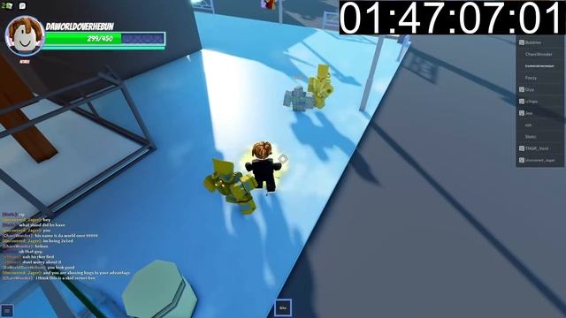 (SPEEDRUN) Obtaining The World Over Heaven BUT in a Public Server | A Universal Time смотреть онлайн