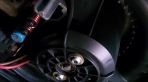 Засвистел моторчик печки, Мерседес 211, решение проблемы.