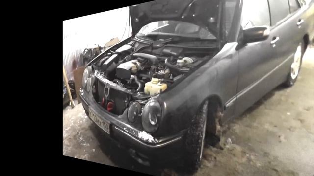 Плавают обороты! Одна из причин на примере Мерседеса W210/111 мотор