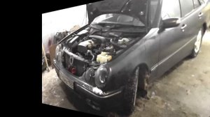 Плавают обороты! Одна из причин на примере Мерседеса w210/111 мотор