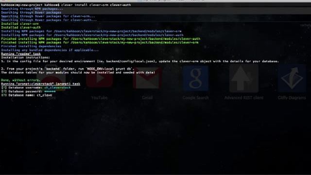 CleverStack Screencast смотреть онлайн