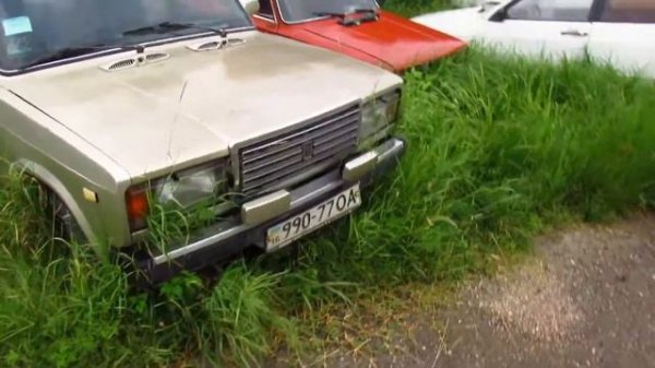 Брошенные авто СССР