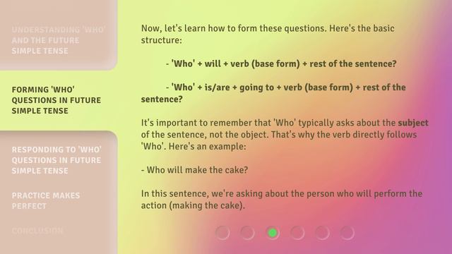 Master the Future: Using 'Who' in Future Simple Tense смотреть онлайн