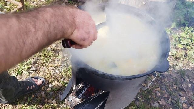 Уха из топора. В гостях у канала "ВкусНеНько"