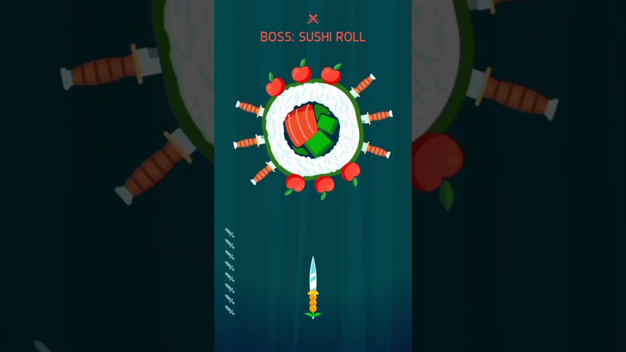 Knife Hit: BOSS SUSHI ROLL смотреть онлайн