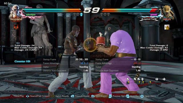 Tekken 7 tournament with the Boys me vs geosmi :) смотреть онлайн