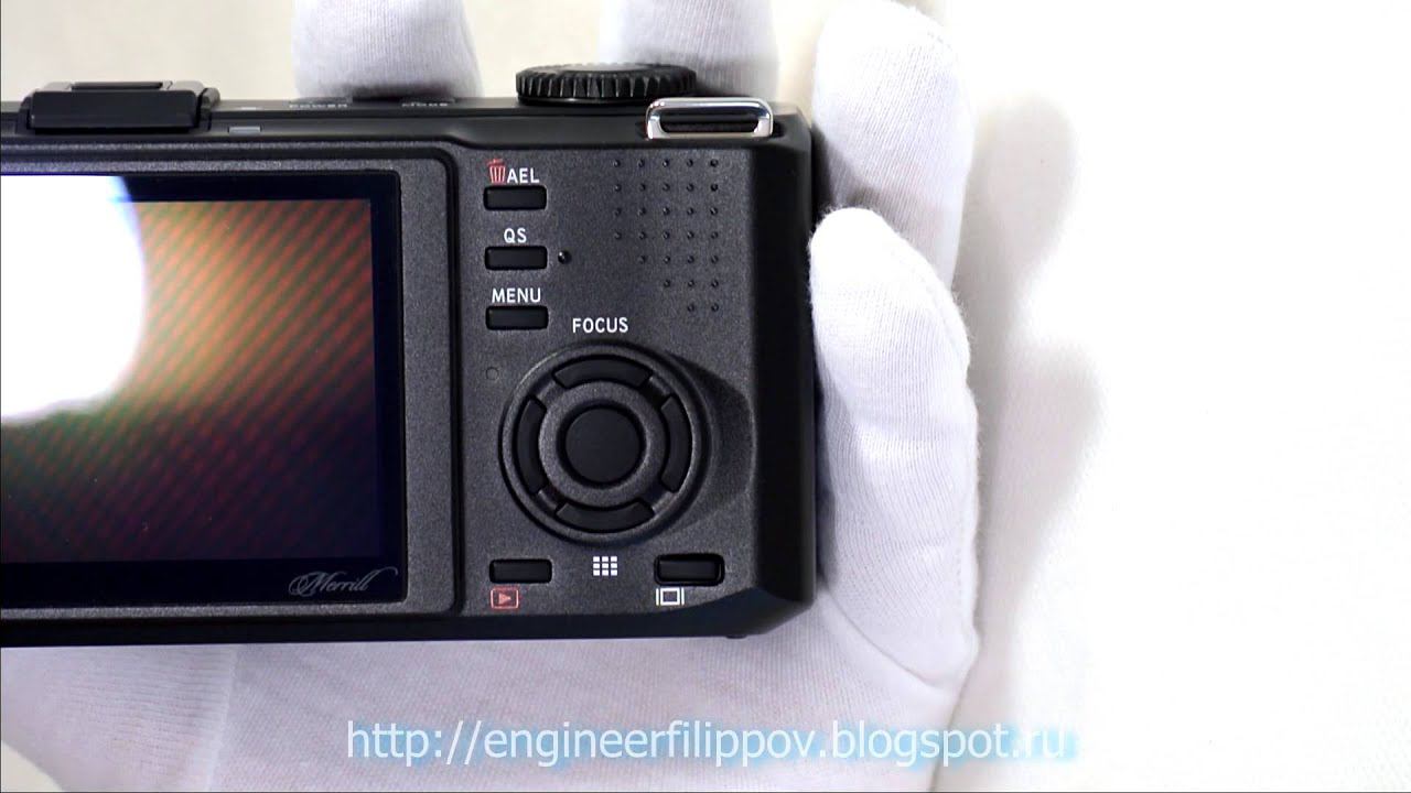 2. Обзор Sigma DP2 Merrill: Внешнее строение, органы управления, эргономика смотреть онлайн