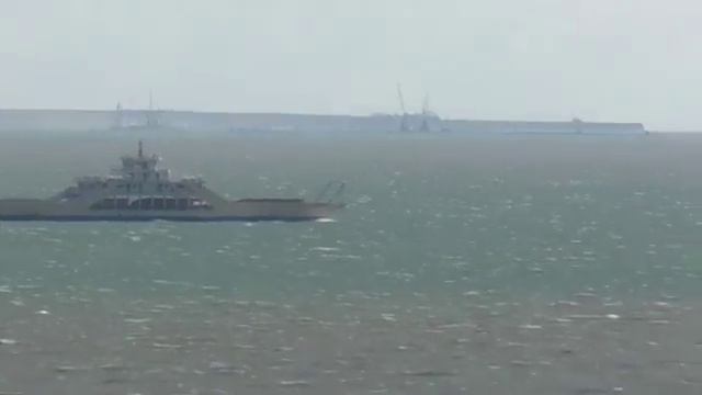 Вид на керченский мост сегодня смотреть онлайн