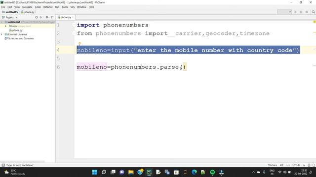 How will Get Phone Number Details using Python (Practical implementation) смотреть онлайн