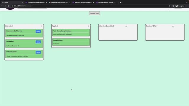 Jobify (Final Group Project) смотреть онлайн