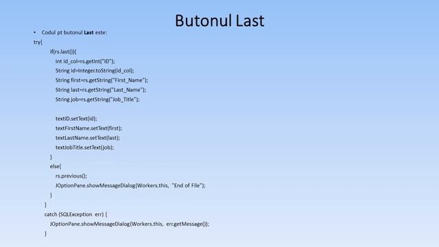 Database in Java 2 смотреть онлайн