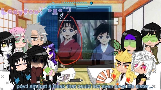 tomioka giyuu reaction (pt-1) смотреть онлайн