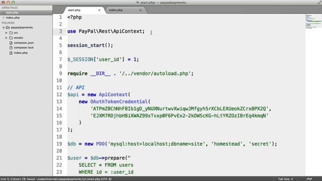 PayPal Payments with PHP: PayPal API (6/9) смотреть онлайн