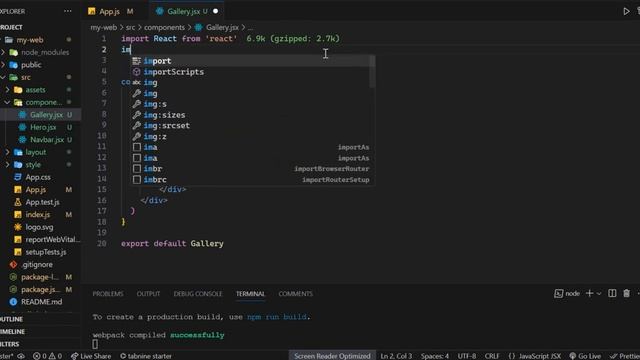 Create a website using Tailwind CSS and React JS | Architecture landing page #reactjs смотреть онлайн