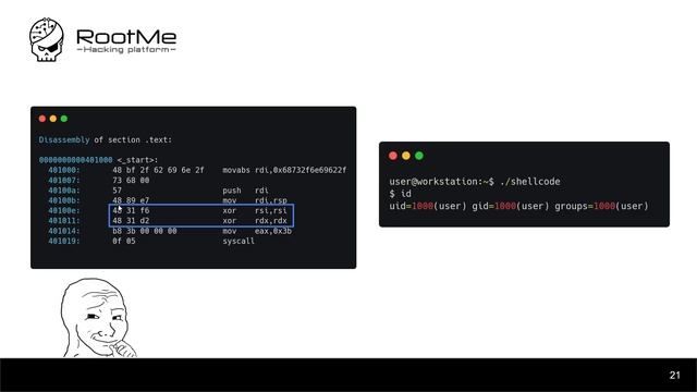 Conférence @VoydStack - Writing Shellcodes for dummies смотреть онлайн