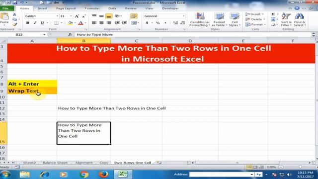 Amazing Shortcut Tricks About Wrap Text in Microsoft Excel : Excel Tips & Tricks смотреть онлайн