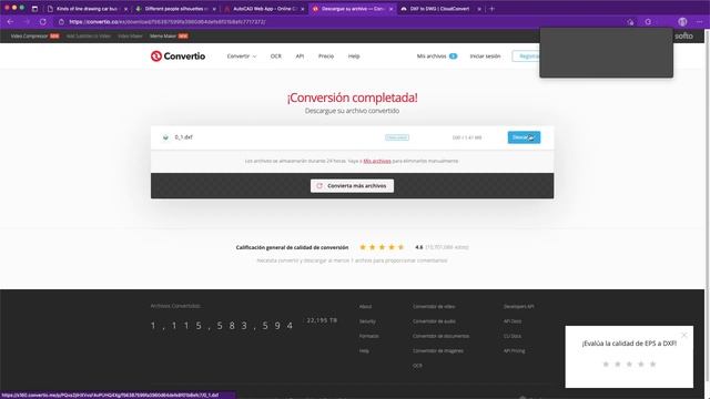 AutoCAD Web | Convertir un Vector en Archivo de AutoCAD смотреть онлайн