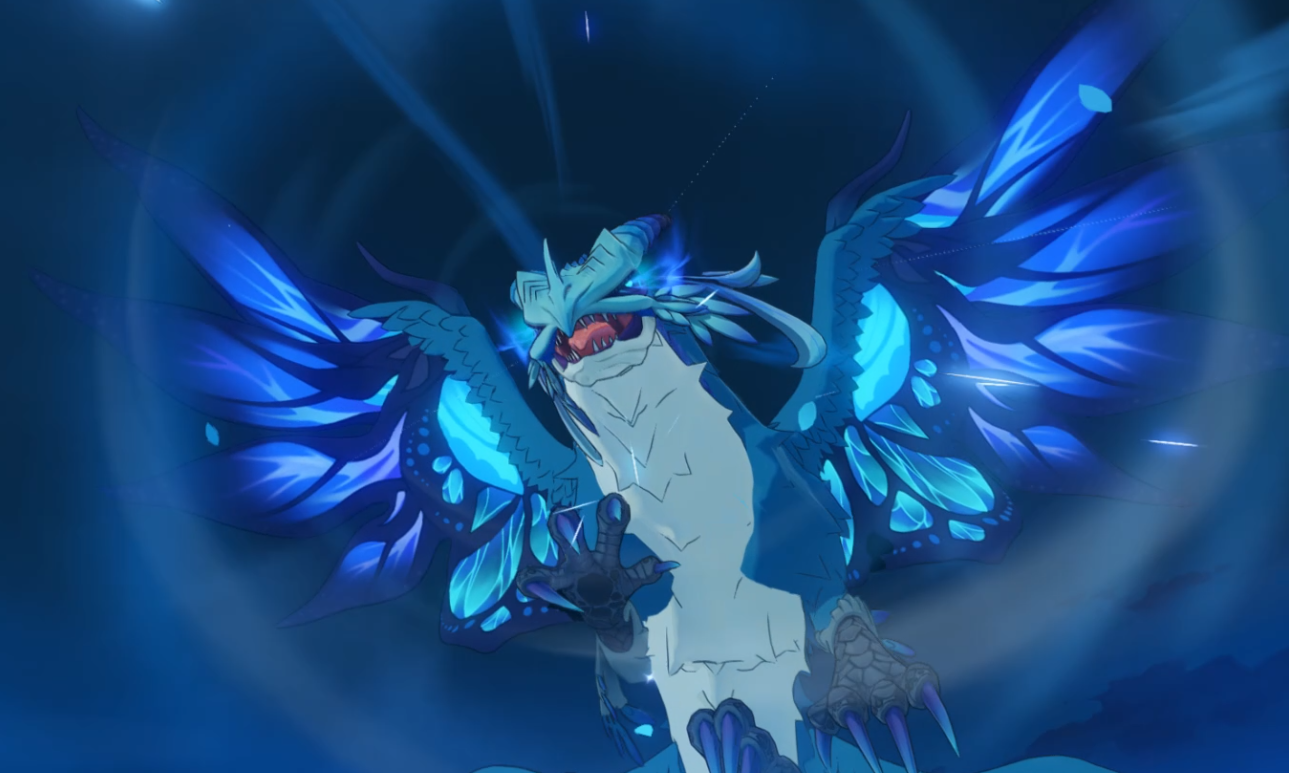 Genshin Impact Логово Ужаса Бури (Двалин)