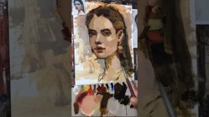 Как рисовать портрет по фото