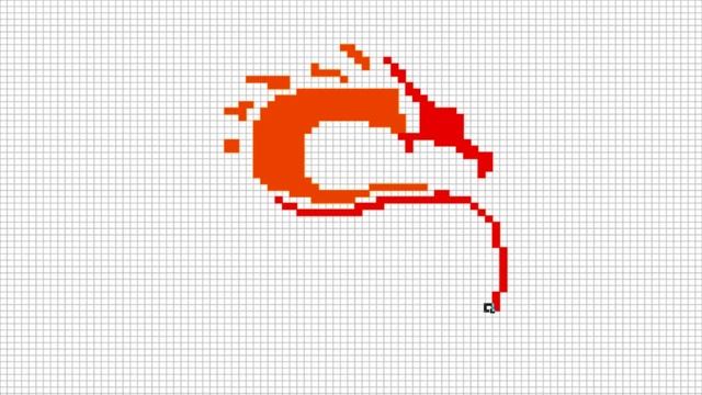 Рисунки по клеточкам Дракон смотреть онлайн