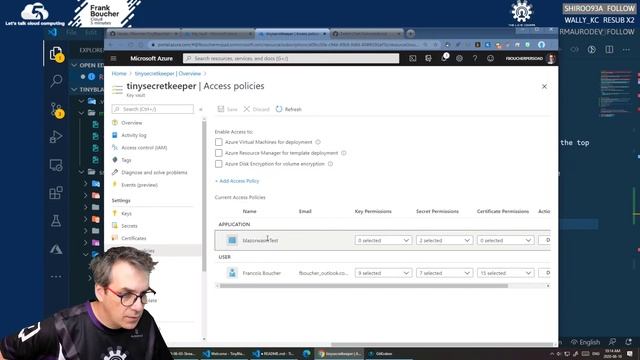 Stream 103 Adding an Azure Key Vault into project: Tiny Blazor Admin смотреть онлайн